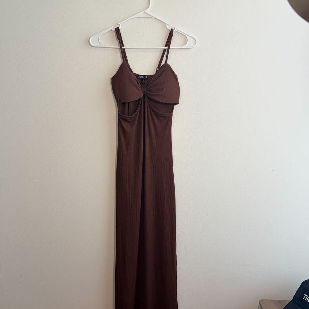 Justify Women's Brown Dress